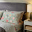 IKEA NASSELKLOCKA Fitted sheet, light green-grey/multicolour | IKEA Bedsheets | IKEA Home textiles | Eachdaykart