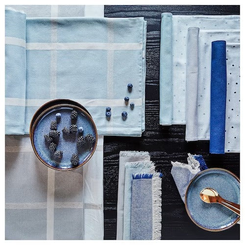IKEA NISSOGA Tablecloth, blue | IKEA IKEA Table Linen | IKEA Home textiles | Eachdaykart
