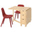IKEA NORDEN / ODGER Table and 2 chairs, birch/red |  IKEA Dining sets up to 2 chairs | IKEA Dining sets | Eachdaykart