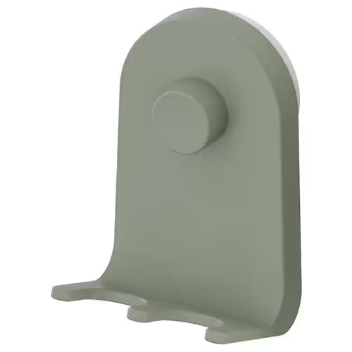 IKEA OBONAS Triple hook with suction cup, grey-green | IKEA Showers | IKEA Bathroom products | Eachdaykart