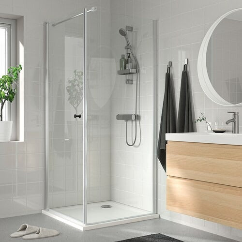 IKEA OPPEJEN Shower screen, glass | IKEA Showers | IKEA Bathroom products | Eachdaykart