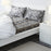 IKEA PRAKTTRY Flat sheet and pillowcase, grey/white/beige | IKEA Bedsheets | IKEA Home textiles | Eachdaykart