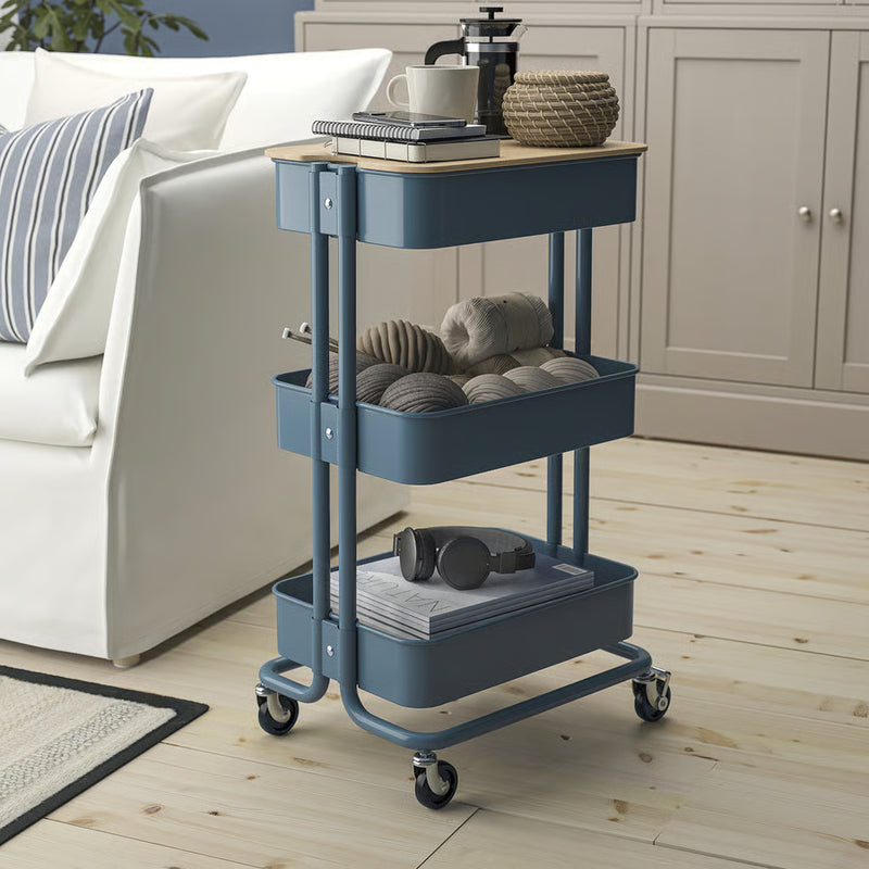 IKEA RASKOG Trolley grey-blue | IKEA Kitchen islands & trolleys | IKEA Trolleys | Eachdaykart