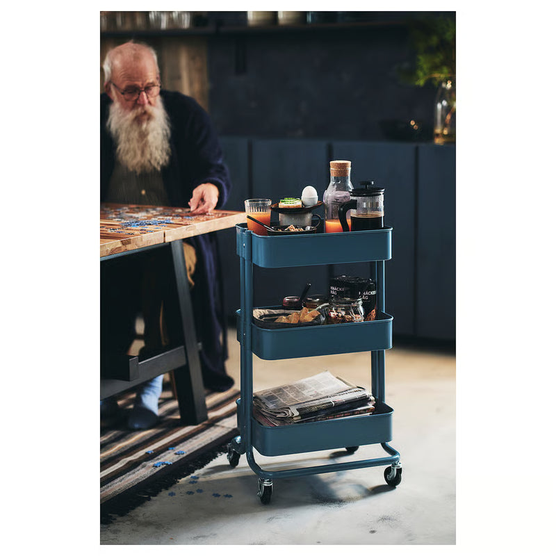IKEA RASKOG Trolley grey-blue | IKEA Kitchen islands & trolleys | IKEA Trolleys | Eachdaykart