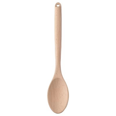 IKEA RORT Spoon, round/beech | IKEA Cooking utensils | Eachdaykart