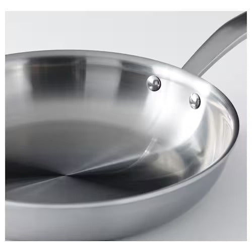 IKEA SENSUELL Frying pan, stainless steel/grey | IKEA Frying Pans | IKEA Frying Pans & Woks | Eachdaykart