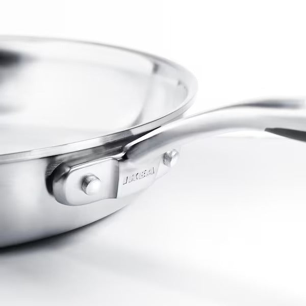 IKEA SENSUELL Frying pan, stainless steel/grey | IKEA Frying Pans | IKEA Frying Pans & Woks | Eachdaykart