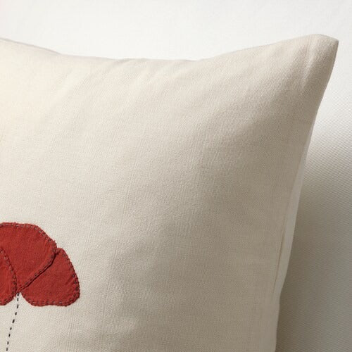 IKEA SILOMAL Cushion cover, handmade/flower light red-pink | IKEA Cushion covers | IKEA Home textiles | Eachdaykart