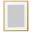 SILVERHOJDEN Frame, gold-colour | Picture & photo frames | Frames & pictures
