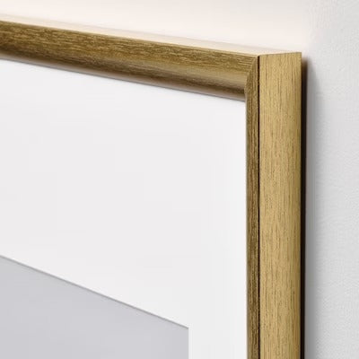 SILVERHOJDEN Frame, gold-colour | Picture & photo frames | Frames & pictures