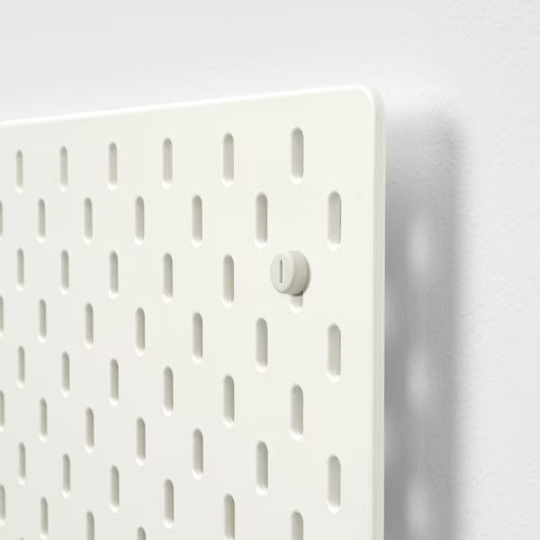 IKEA SKADIS Pegboard, white | IKEA Noticeboards | Eachdaykart
