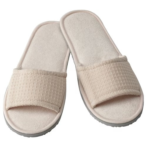 IKEA SKOVELSJON Slippers, beige | IKEA Spa accessories | IKEA Home textiles | Eachdaykart