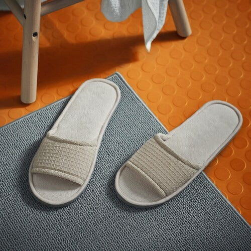 IKEA SKOVELSJON Slippers, beige | IKEA Spa accessories | IKEA Home textiles | Eachdaykart