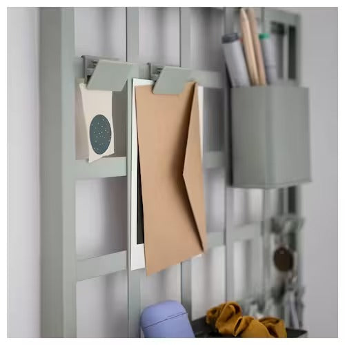 IKEA SNICKRA 8-piece storage board set, grey-green | IKEA Noticeboards | Eachdaykart