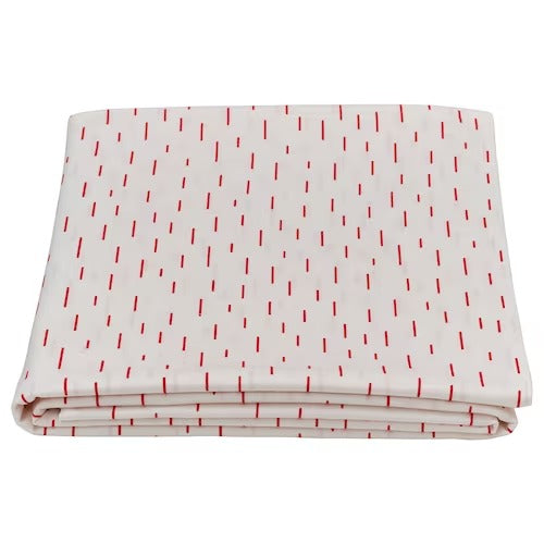 IKEA SNOKRABBA Tablecloth, patterned bright red/white | IKEA IKEA Table Linen | IKEA Home textiles | Eachdaykart