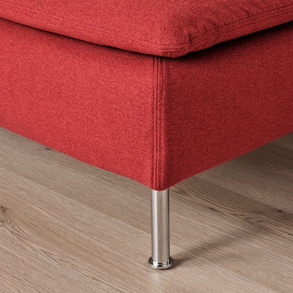 IKEA Soderhamn corner sofa 6 seat tonerud red