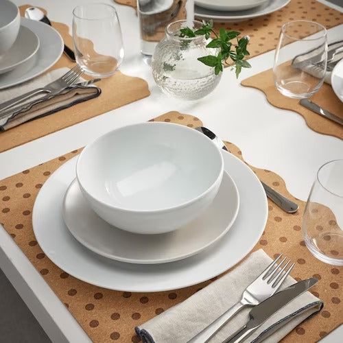 IKEA SOLABBORRE Place mat, cork/dotted | IKEA IKEA Table Linen | IKEA Home textiles | Eachdaykart