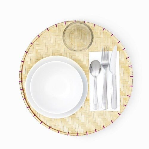 IKEA SOMMARFLOX Place mat, bamboo handmade | IKEA IKEA Table Linen | IKEA Home textiles | Eachdaykart