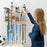 IKEA SPORTSLIG Wall shelf for trophies, white/birch | IKEA Picture ledges | IKEA Frames & pictures | Eachdaykart