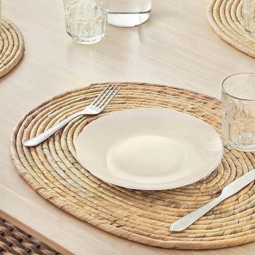 IKEA STAMSILL Place mat, water hyacinth/sedge handmade | IKEA IKEA Table Linen | IKEA Home textiles | Eachdaykart