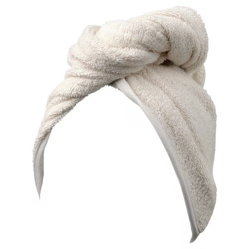 IKEA STJARNBUSKE Hair towel wrap, natural | IKEA Spa accessories | IKEA Home textiles | Eachdaykart