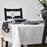 IKEA SVARTVIDE Table-runner, patterned natural/dark grey | IKEA IKEA Table Linen | IKEA Home textiles | Eachdaykart