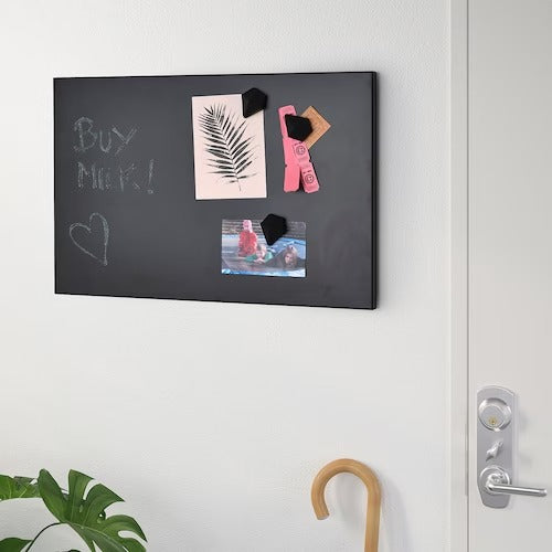 IKEA SVENSAS Memo board, black | IKEA Noticeboards | Eachdaykart