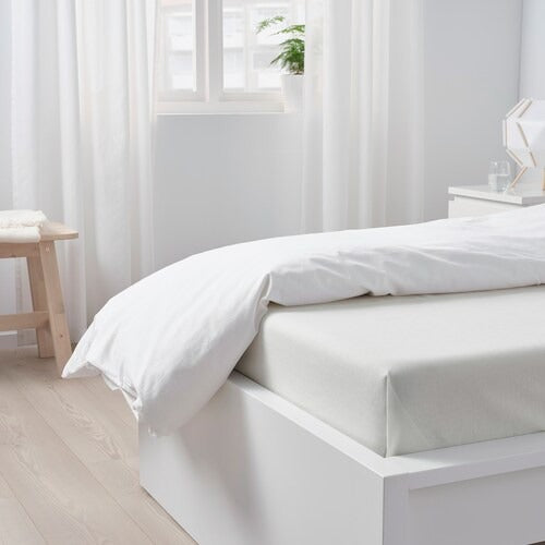 IKEA TAGGVALLMO Sheet, white | IKEA Bedsheets | IKEA Home textiles | Eachdaykart