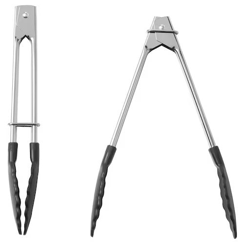 IKEA TILLAMPAD Tongs, stainless steel, pack of 2 | IKEA Cooking utensils | Eachdaykart