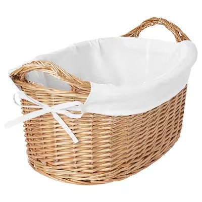 IKEA TOLKNING Laundry basket, handmade Willow | IKEA Laundry baskets | Eachdaykart