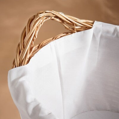 IKEA TOLKNING Laundry basket, handmade Willow | IKEA Laundry baskets | Eachdaykart