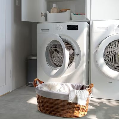 IKEA TOLKNING Laundry basket, handmade Willow | IKEA Laundry baskets | Eachdaykart