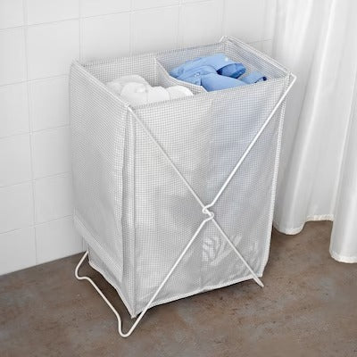 TORKIS Flexible laundry basket, in/outdoor, blue, 9 gallon - IKEA