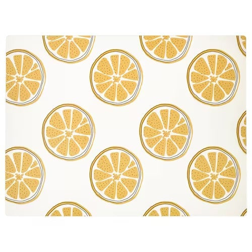 IKEA TORVFLY Place mat, patterned/yellow | IKEA IKEA Table Linen | IKEA Home textiles | Eachdaykart
