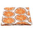 IKEA TORVFLY Tablecloth, patterned/off-white orange | IKEA IKEA Table Linen | IKEA Home textiles | Eachdaykart