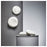 IKEA TRADGRANSEN Wall decoration, set of 2, ceramic/stones beige | IKEA Wall accents | IKEA Frames & pictures | Eachdaykart