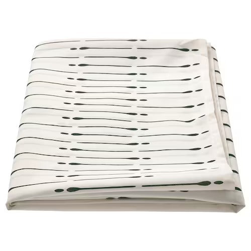IKEA TUVIRIS Tablecloth, patterned dark green/white | IKEA IKEA Table Linen | IKEA Home textiles | Eachdaykart