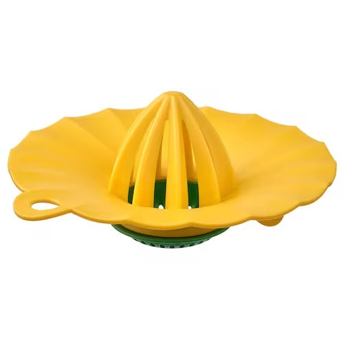 IKEA UPPFYLLD Lemon squeezer, bright yellow/bright green | IKEA Cooking preparation tools | Eachdaykart