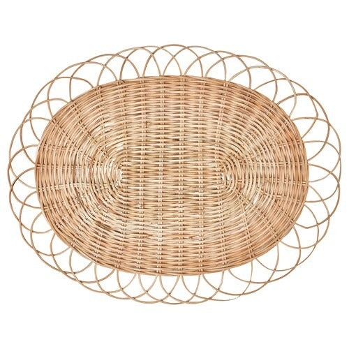 IKEA VARGFISK Place mat, natural/rattan handmade | IKEA IKEA Table Linen | IKEA Home textiles | Eachdaykart