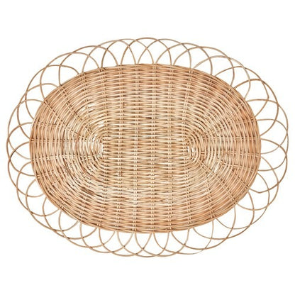 IKEA VARGFISK Place mat, natural/rattan handmade | IKEA IKEA Table Linen | IKEA Home textiles | Eachdaykart