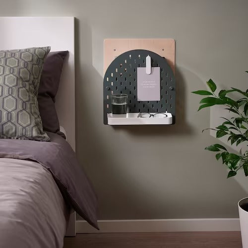 IKEA VATTENKAR Wall storage, green/wood | IKEA Noticeboards | Eachdaykart