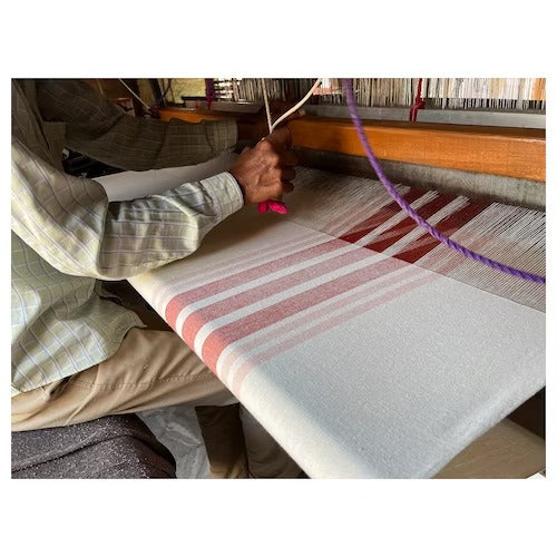 IKEA VEDMAL Cushion cover, handmade/stripe light red-pink | IKEA Cushion covers | IKEA Home textiles | Eachdaykart