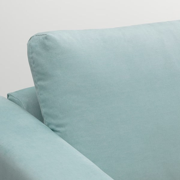 IKEA Vimle 3 seat sofa saxemara light blue