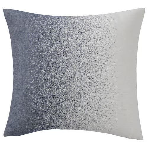 IKEA VINTERFINT Cushion cover, white/blue | IKEA Cushion covers | IKEA Home textiles | Eachdaykart