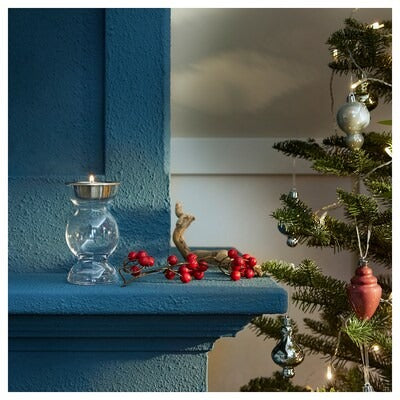 IKEA VINTERFINT Tealight holder, clear glass | IKEA Candle holders | IKEA Decoration | Eachdaykart