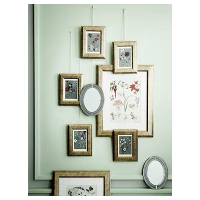 IKEA VIRSERUM Frame, gold-colourr | IKEA Picture & photo frames | IKEA Frames & pictures | Eachdaykart