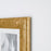 IKEA VIRSERUM Frame, gold-colourr | IKEA Picture & photo frames | IKEA Frames & pictures | Eachdaykart