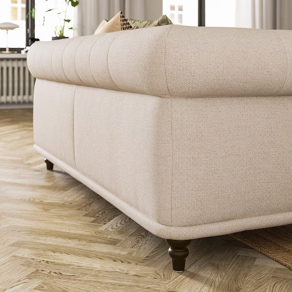 IKEA Viskafors 2 seat sofa lejde light beige brown