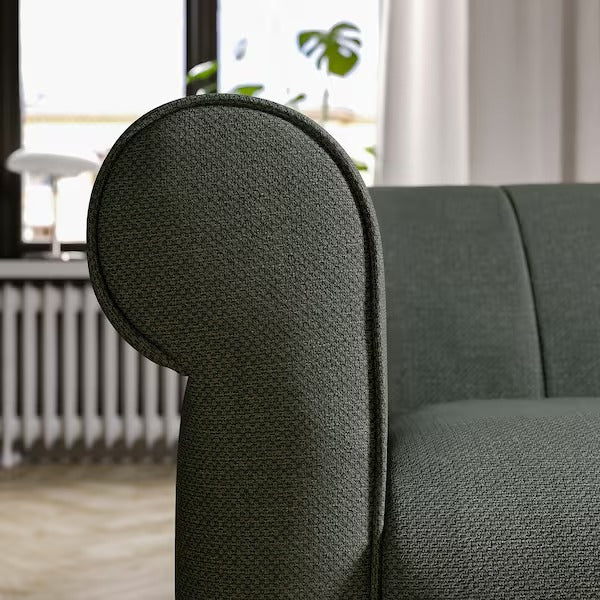 IKEA Viskafors 3 seat sofa lejde grey green birch