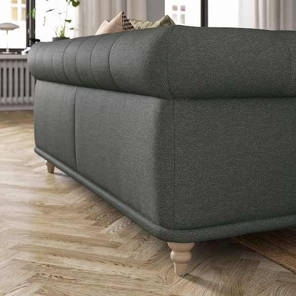 IKEA Viskafors 3 seat sofa lejde grey green birch